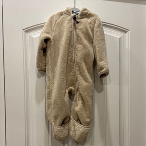 L.L.Bean Hi-Pile Fleece Bunting size 6-12m